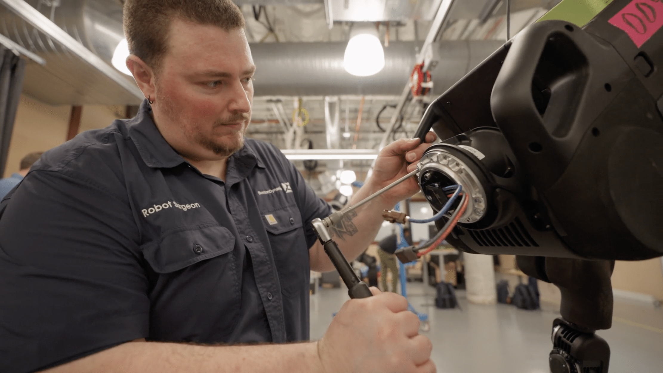 Mark DiLeo, Boston Dynamics Atlas maintenance and repair team lead